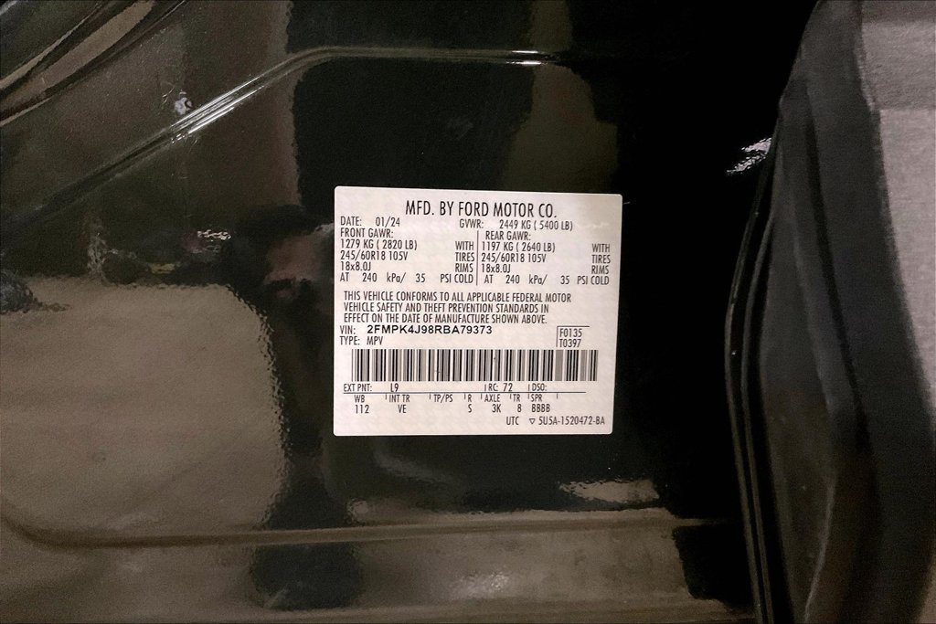Certified 2024 Ford Edge SEL AWD/4WD image 29