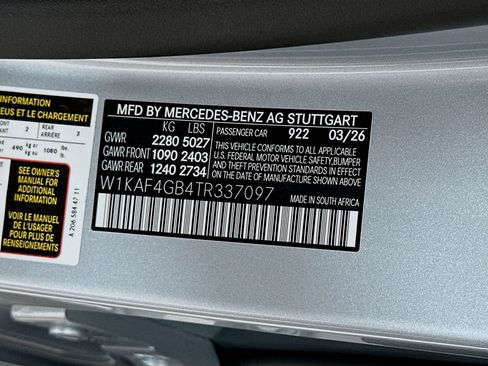 New 2026 Mercedes-Benz C 300 Sedan image 36
