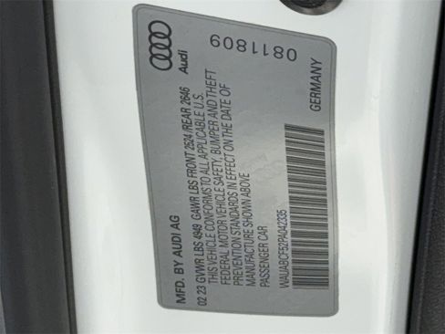 Used 2023 Audi A5 2.0T Premium w/ Convenience Package image 57