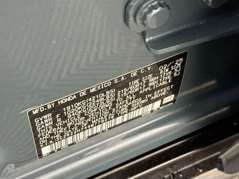 Used 2025 Honda HR-V EX-L image 25