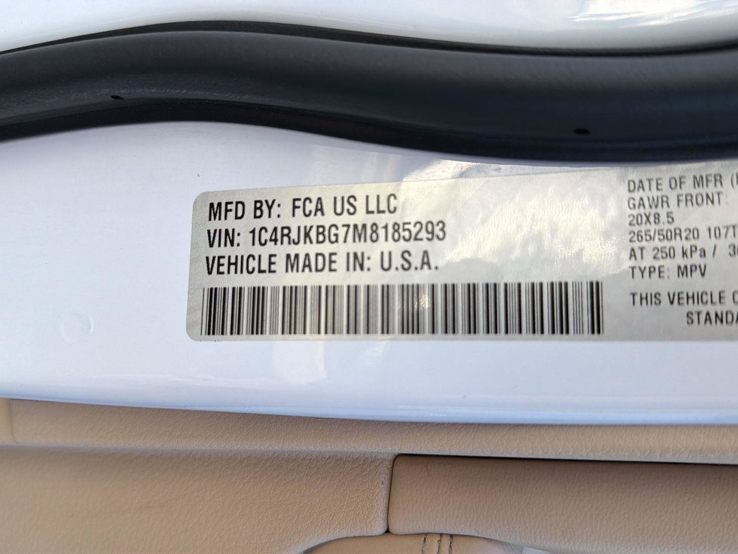 Used 2021 Jeep Grand Cherokee L Limited AWD/4WD image 44