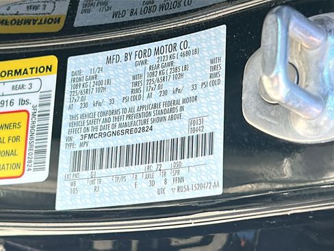 Used 2025 Ford Bronco Sport Heritage w/ Convenience Package AWD/4WD image 30