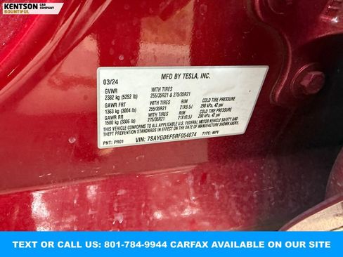 Used 2024 Tesla Model Y Performance image 36