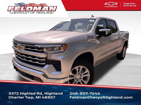 Used 2022 Chevrolet Silverado 1500 LTZ w/ LTZ Premium Package AWD/4WD image 1