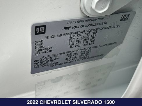 Used 2022 Chevrolet Silverado 1500 Custom w/ Rally Edition AWD/4WD image 29