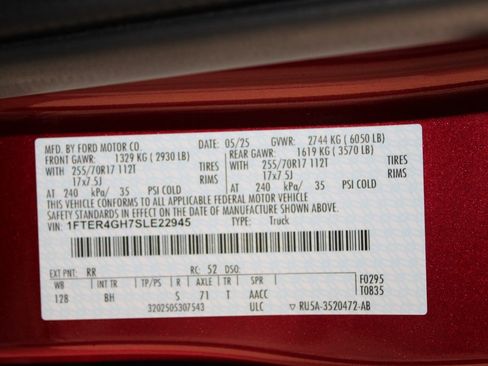 Used 2025 Ford Ranger XLT w/ Equipment Group 301A High image 24