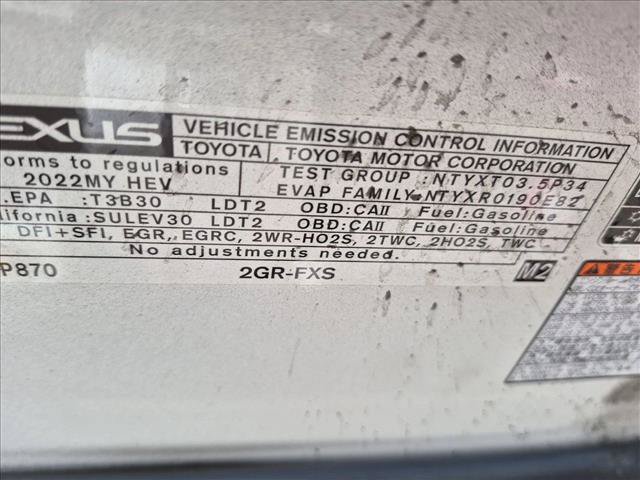 Used 2022 Lexus RX 450h AWD w/ Premium Package image 26
