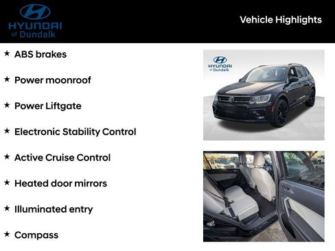 Used 2021 Volkswagen Tiguan SEL AWD/4WD image 43