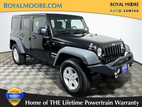 Used 2018 Jeep Wrangler Unlimited Sport S AWD/4WD image 1