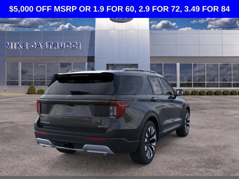 New 2026 Ford Explorer Platinum w/ LUX Leather Package AWD/4WD image 8