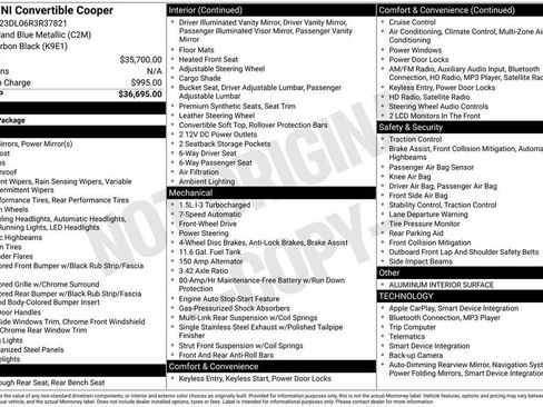 Certified 2024 MINI Cooper Convertible FWD image 9