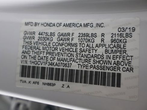 Used 2019 Honda Accord Sport image 23