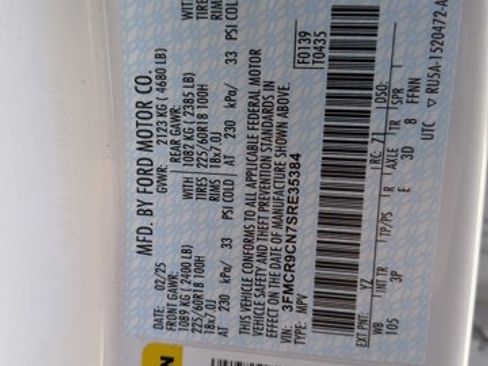 Used 2025 Ford Bronco Sport Outer Banks image 24