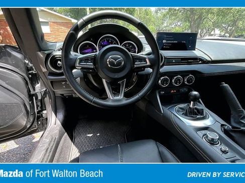 Used 2024 MAZDA MX-5 Miata RF Grand Touring w/ Weather Package RWD image 7