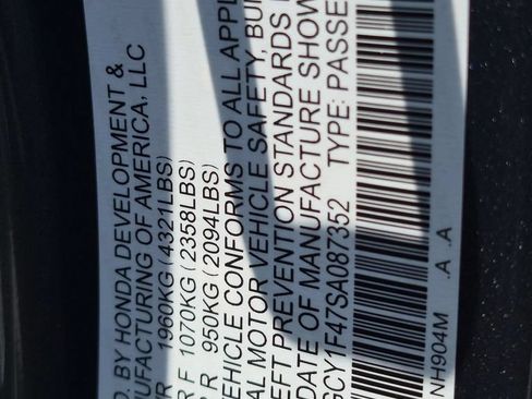 Used 2025 Honda Accord SE image 36