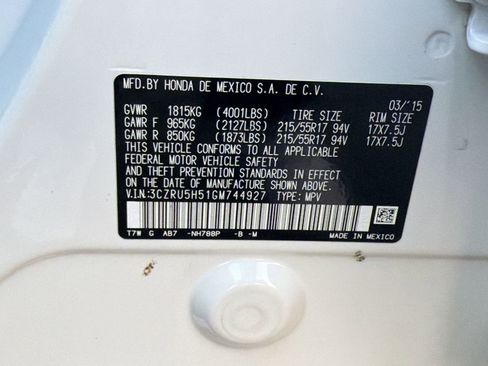 Used 2016 Honda HR-V EX image 19