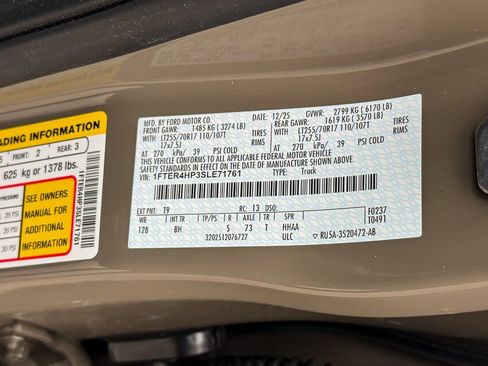 New 2025 Ford Ranger XLT w/ FX4 Off-Road Package image 19