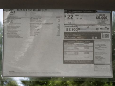 New 2025 Mercedes-Benz GLE 350 4MATIC image 17