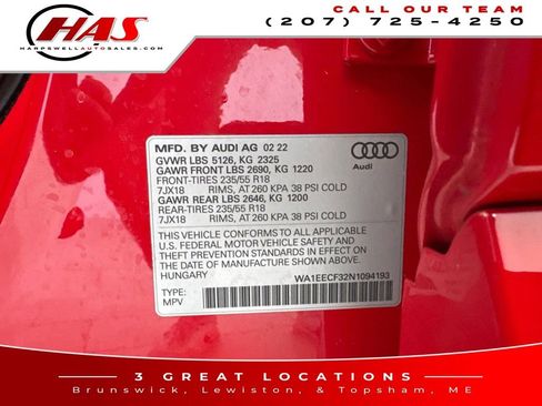 Used 2022 Audi Q3 2.0T Premium Plus image 18