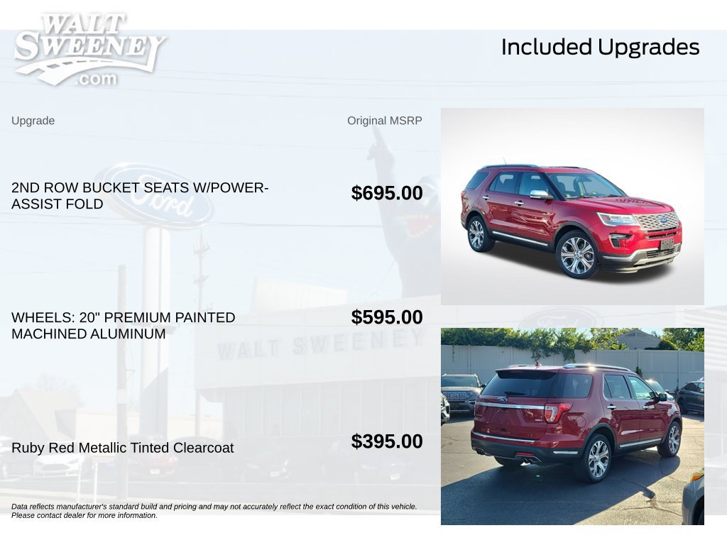 Certified 2019 Ford Explorer Platinum AWD/4WD image 12
