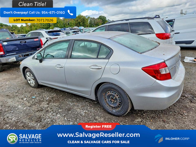 Used 2012 Honda Civic LX image 3