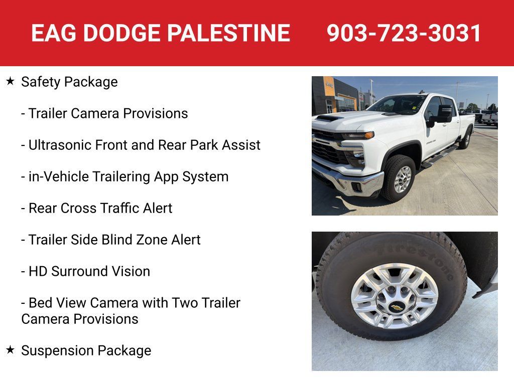 Used 2025 Chevrolet Silverado 2500 LT w/ Safety Package AWD/4WD image 24