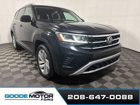 Used 2021 Volkswagen Atlas SEL AWD/4WD image 2