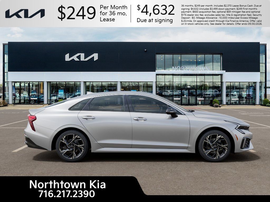 New 2026 Kia K5 GT-Line w/ GT-Line Red Interior Package AWD/4WD image 8