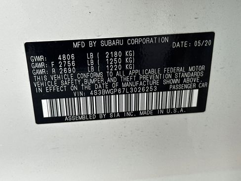 Used 2020 Subaru Legacy Touring XT image 24