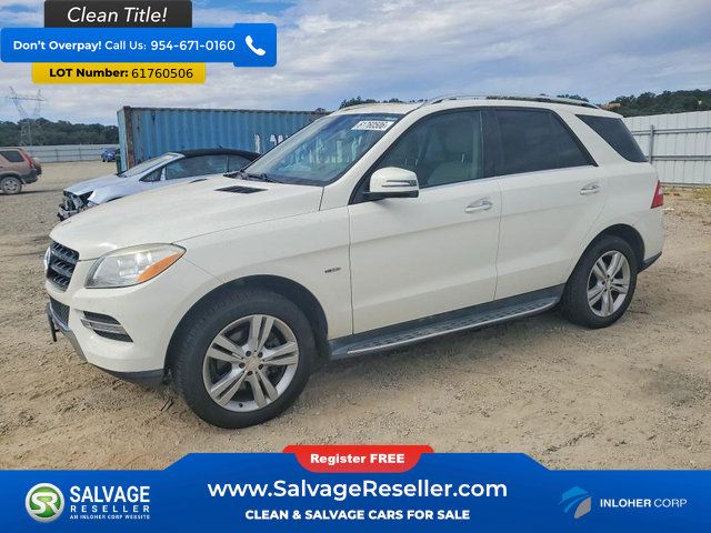 Used 2012 Mercedes-Benz ML 350 BlueTEC 4MATIC image 1