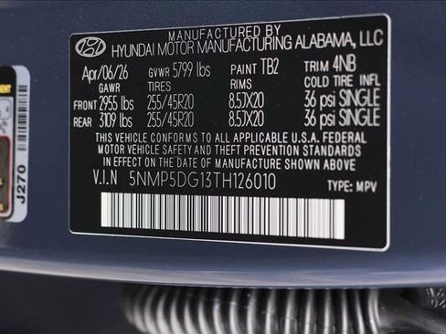 New 2026 Hyundai Santa Fe Calligraphy AWD/4WD image 26