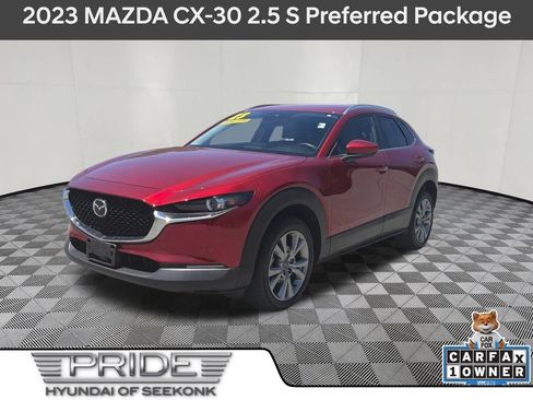 Used 2023 MAZDA CX-30 AWD 2.5 S w/ Preferred Package image 1