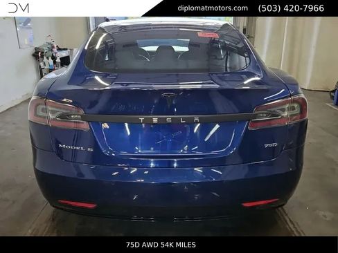 Used 2017 Tesla Model S 75D AWD/4WD image 4