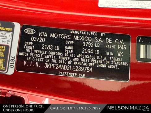 Used 2020 Kia Forte LXS FWD image 51