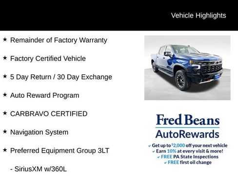 Certified 2023 Chevrolet Silverado 1500 ZR2 image 4