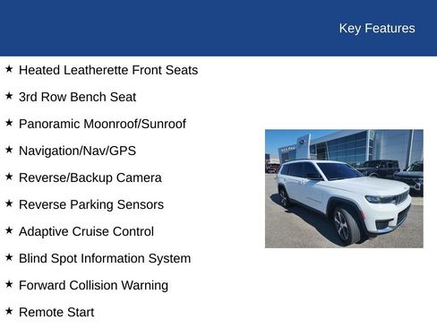 Used 2024 Jeep Grand Cherokee L Limited w/ Trailer Tow Package image 14