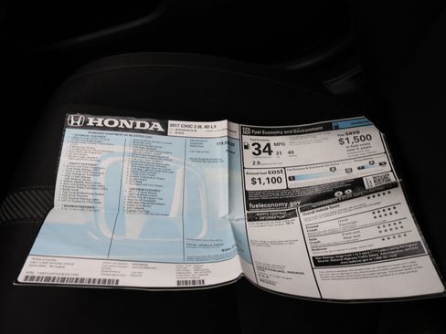Used 2017 Honda Civic LX image 47