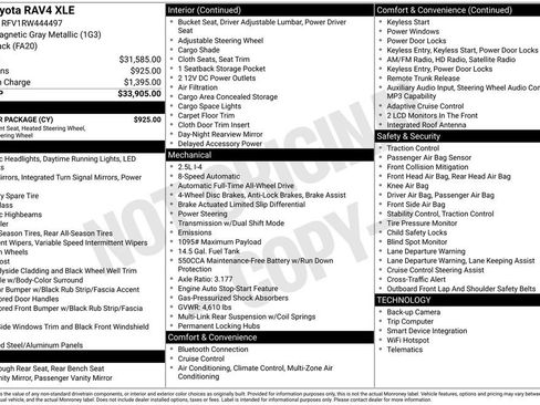 Used 2024 Toyota RAV4 XLE w/ Weather Package AWD/4WD image 6