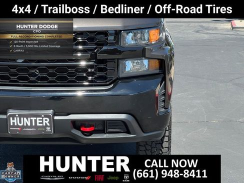 Used 2021 Chevrolet Silverado 1500 Custom Trail Boss AWD/4WD image 13