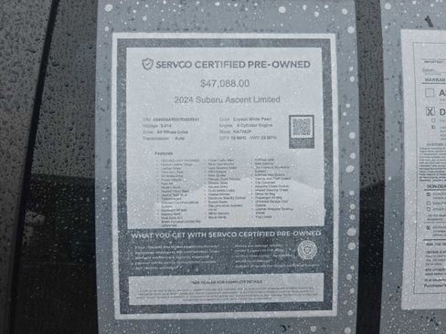 Used 2024 Subaru Ascent Limited w/ Technology Package image 29