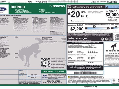 Certified 2023 Ford Bronco Big Bend image 4