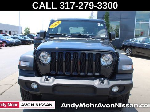 Used 2022 Jeep Wrangler Unlimited Sport AWD/4WD image 2