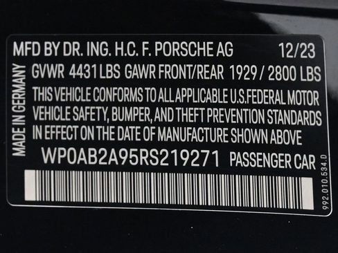 Used 2024 Porsche 911 Carrera 4 GTS image 29