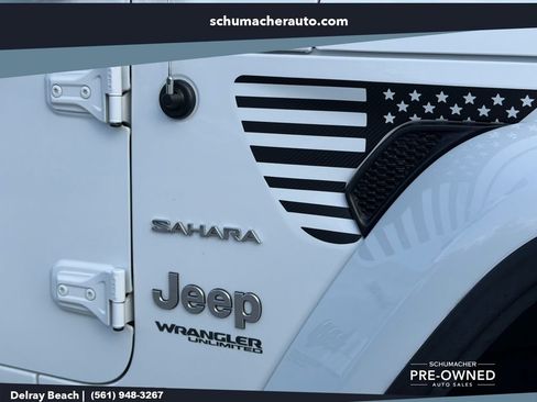 Used 2019 Jeep Wrangler Unlimited Sahara AWD/4WD image 10