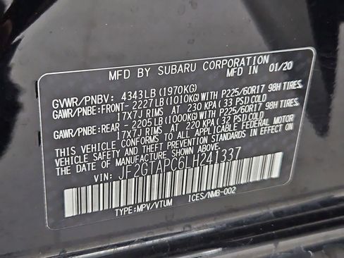 Used 2020 Subaru Crosstrek 2.0i Premium image 35