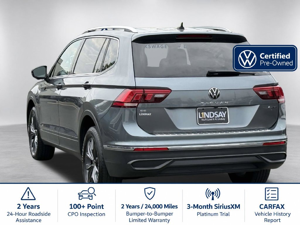 Certified 2022 Volkswagen Tiguan SE AWD/4WD image 4