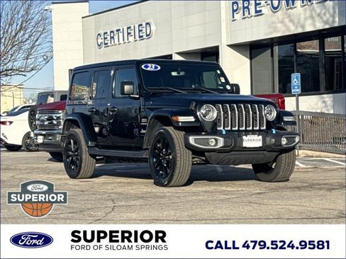 Used 2023 Jeep Wrangler Unlimited Sahara w/ Cold Weather Group image 1