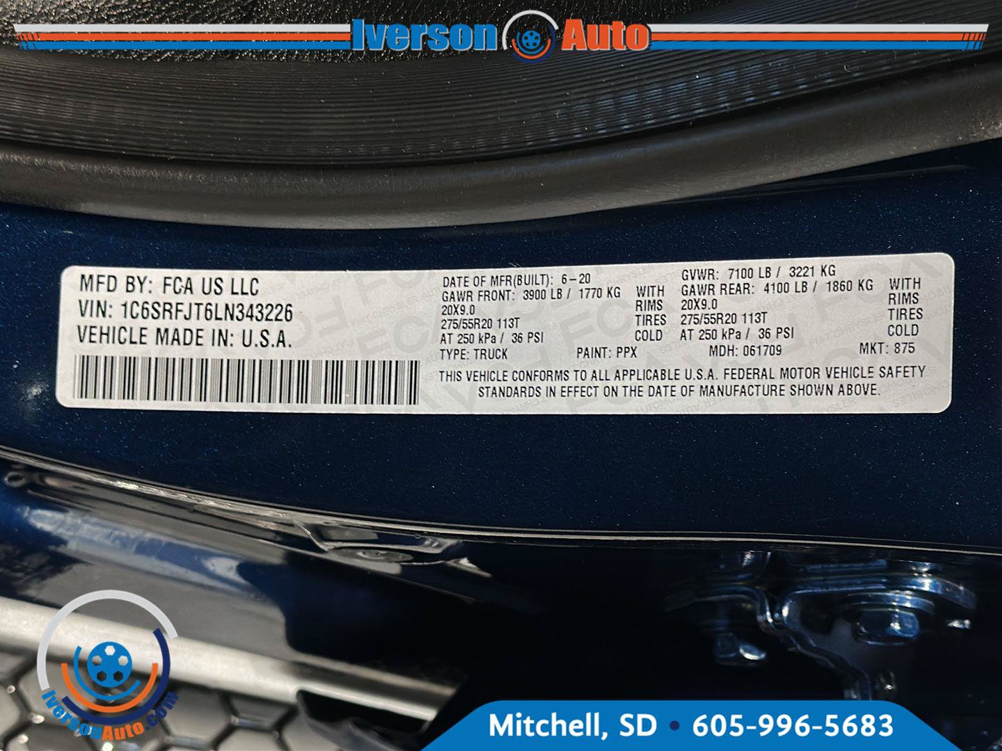 Used 2020 RAM 1500 Laramie AWD/4WD image 12