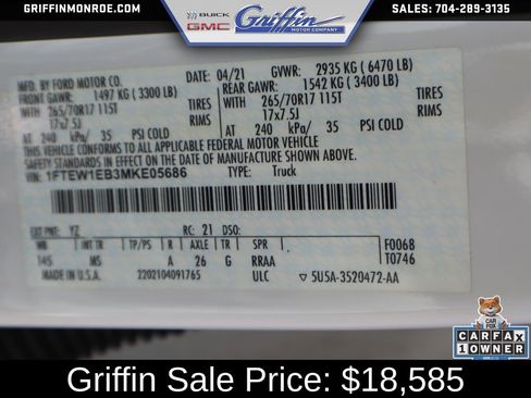 Used 2021 Ford F150 XLT w/ Trailer Tow Package AWD/4WD image 46