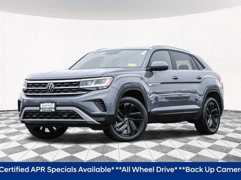 Used 2023 Volkswagen Atlas Cross Sport SE w/ Black Wheel Package image 2